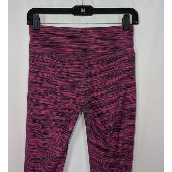 RBX Leggings S Women's Pink Space Dyed Pull On Hidden Pocket Ankle Workout Gym - Picture 4 of 6